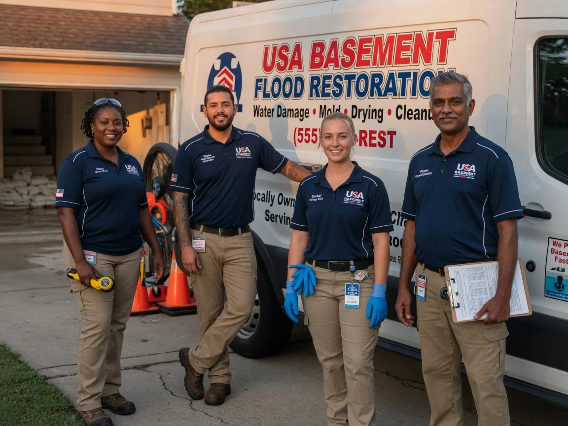 Basement Flood Cleanup company in Hubertus, WI